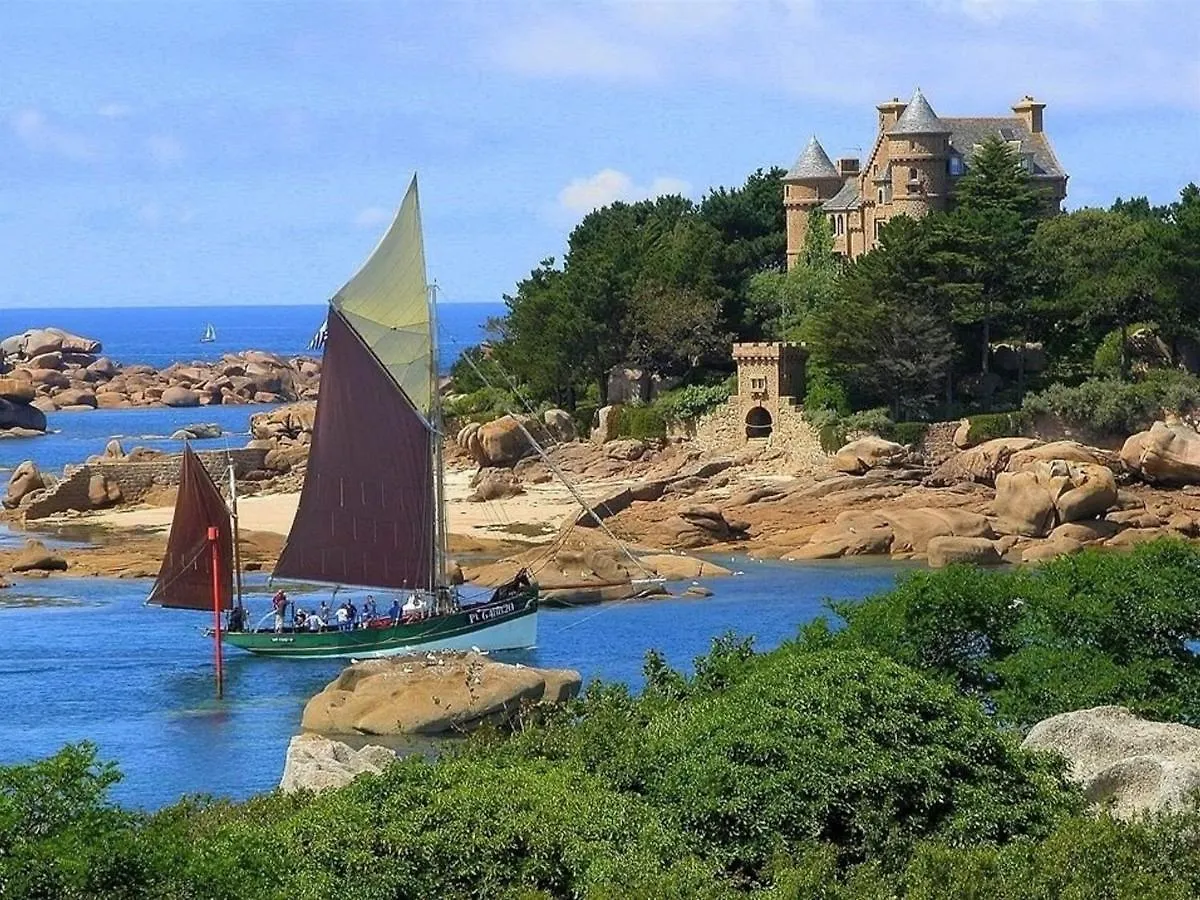 Charmante Maisonnette Avec Jardin A 400M De La Plage A Tregastel, Wifi Gratuit Et Parking. - Fr-1-368-211 트레가스텔